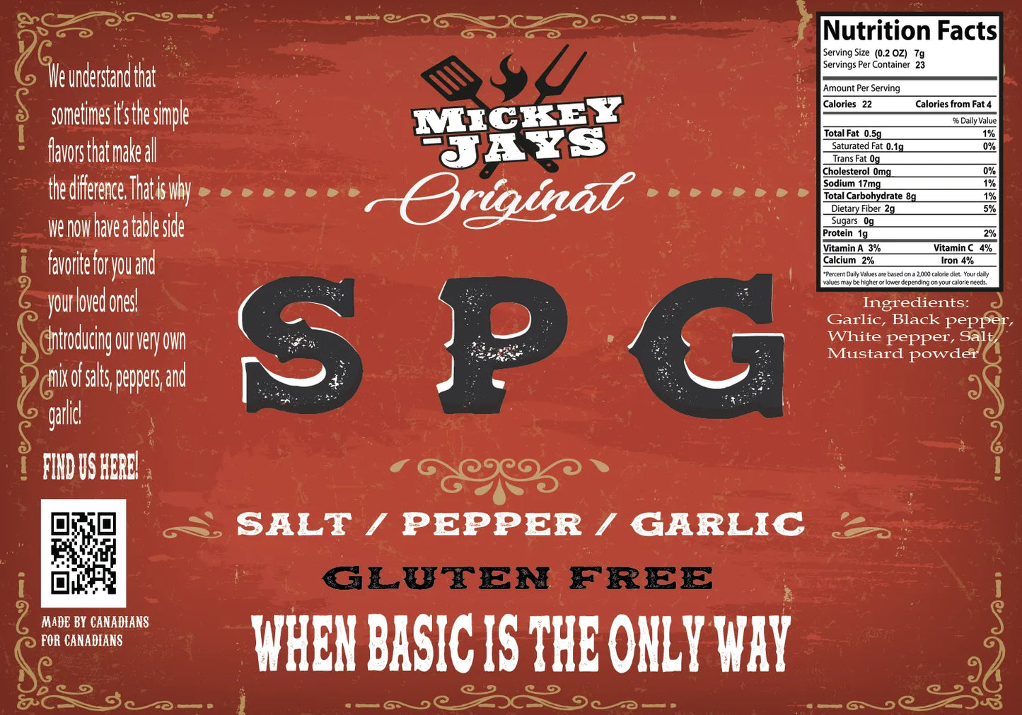 Mickey - Jays BBQ Rubs and Spices