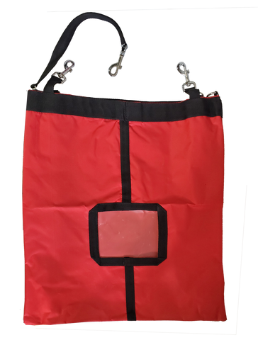 True North - Nylon Square Feeder Hay Bag- Assorted Colours
