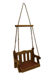 Wooden Hanging Bird Feeder Bench
