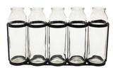 Decor - Glass Bottle 5 Pc Set