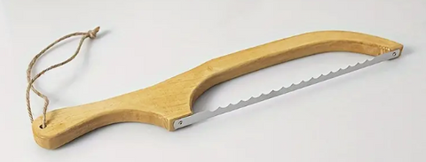 Serrated Bread Knife/Bamboo Handle