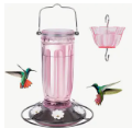 Glass Hummingbird Feeder