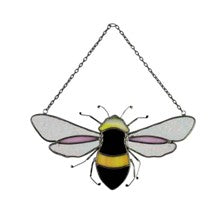 Home & Garden - Stained Glass Bee Ornament