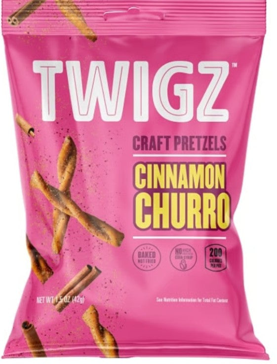 Candy - Twigz Pretzels - Cinnamon Churro - 1.5oz (42g)