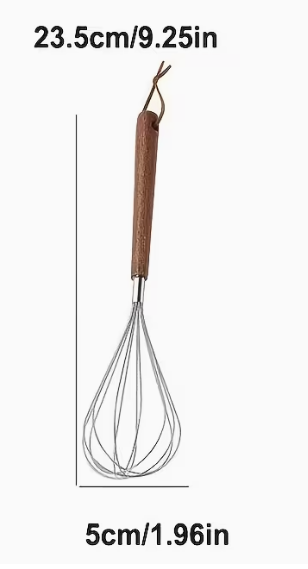 Kitchen - Whisk w/wooden Handle