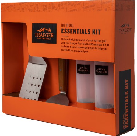 Traeger - Flat Rock/Top Griddle Accessories Kit