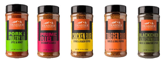 Traeger - Spices/Rubs - NEW FLAVOURS & LARGER PACKAGING