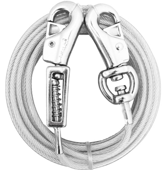 Prestige - Large Dog Tie-Out With Spring