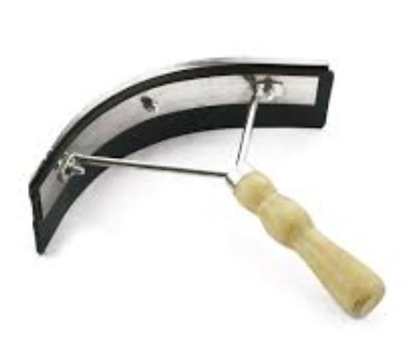 True North - Edge Shedding Blade & Sweat Scraper with Wooden Handle