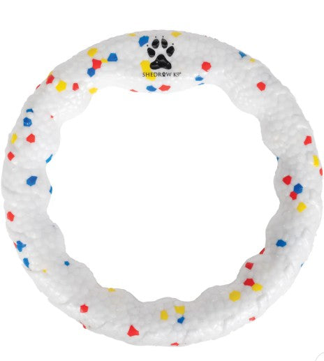 Shedrow K9 - FlexiPlay Tug Ring - White