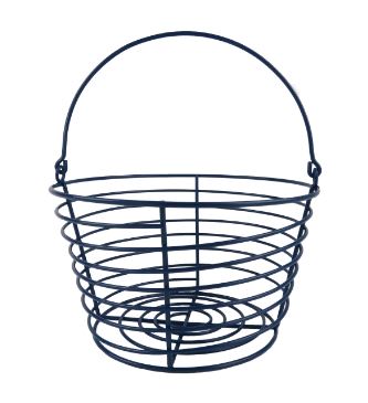 Wire Egg Basket - Small - Blue - 3 Dozen