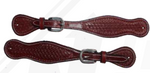 Truenorth-Basket Weave Spur Straps Light Oil