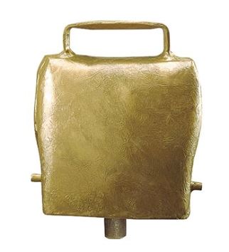 Steel Straight Bell - Brass Colour