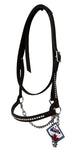 TN - Leather Cattle Show Halter with Crystals