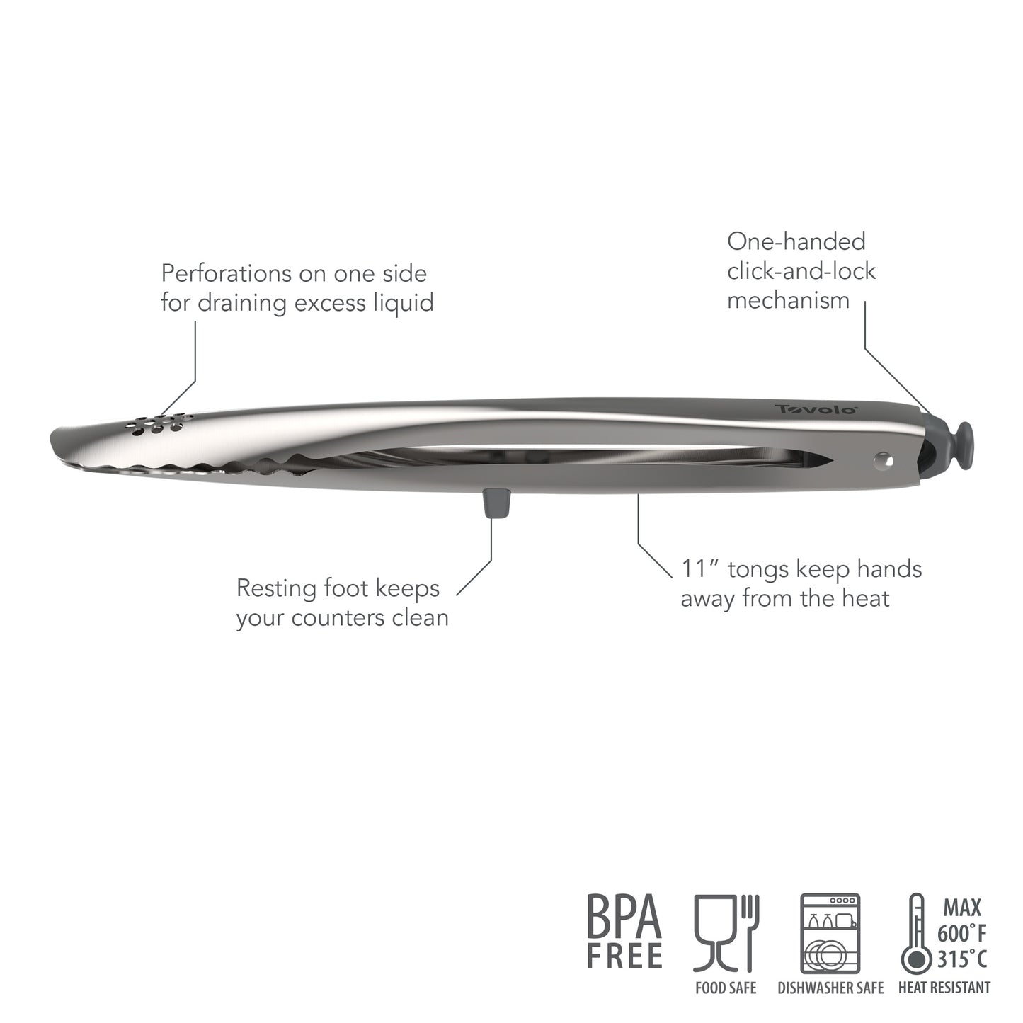 Cooking Tongs - 11"