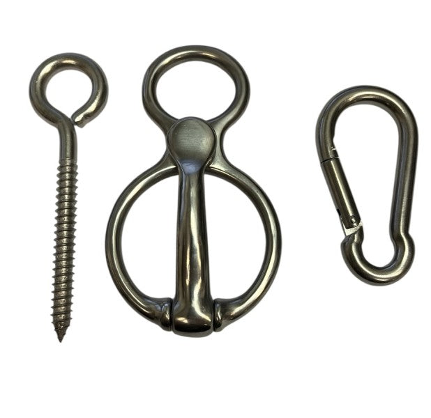 True North - 3 Piece Rope Blocker Tie Set - SS