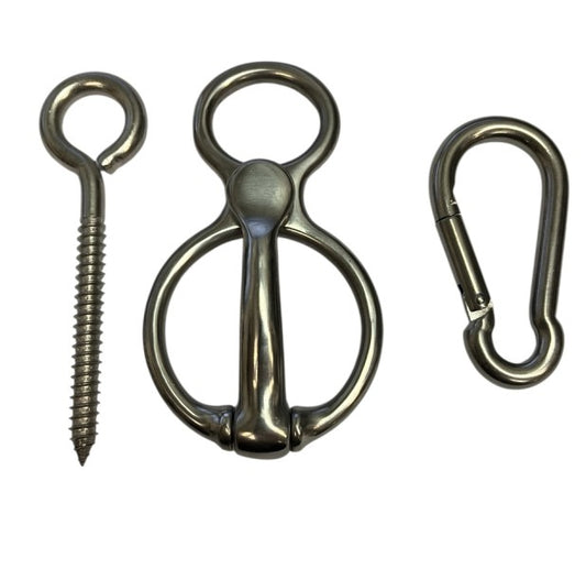 True North - 3 Piece Rope Blocker Tie Set - SS