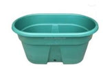 Green Plastic Water Trough - 380 L