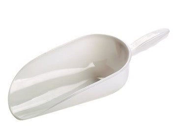 White Plastic Scoop - 1L