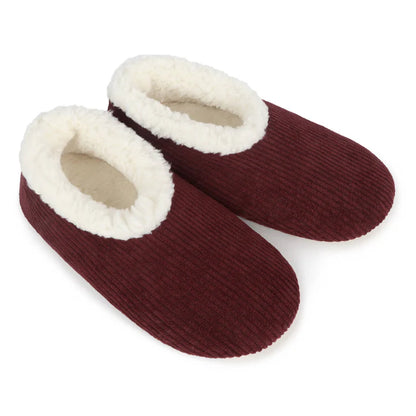Snoozies - Womans Corduroy Slippers