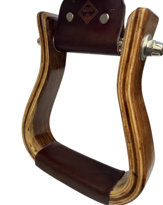 True North - Western True Wood Stirrups - 2"