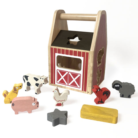 Toys - Barnyard Shape Sorter