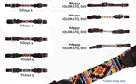 True North-Beaded Curb Strap- Assorted Colours- Dark Oil