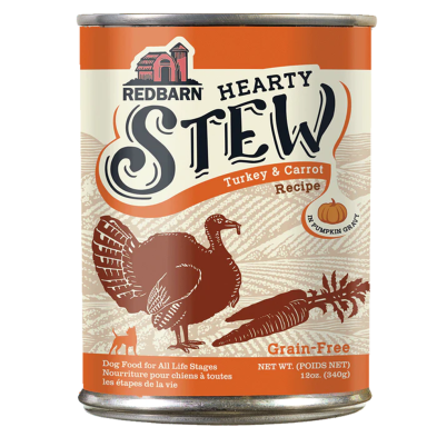 RedBarn - Hearty Stew - Turkey & Carrot - Wet Dog Food