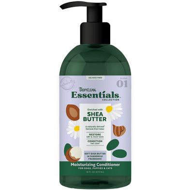 Tropiclean Essentials- Shampoo/Conditioner for Dogs - 16oz