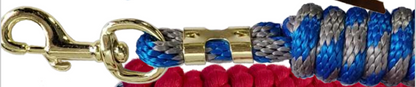 True North - Nylon Lead Rope with Brass Bolt Snap - 8 ft