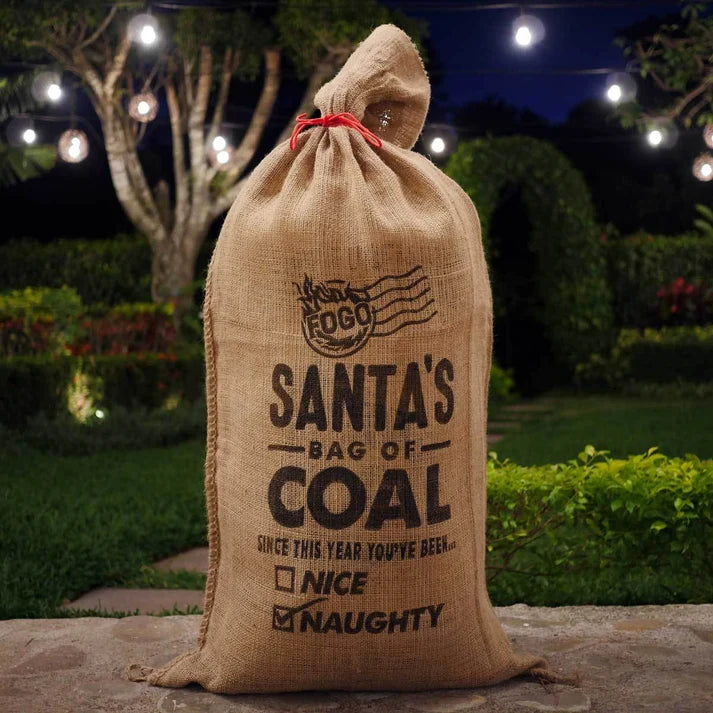 Christmas - Santa's Bag Of Coal - Charcoal Not Included