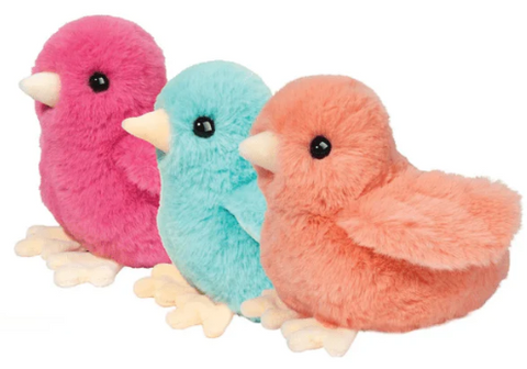 Douglas Toys - Colourful Chicks Assortment