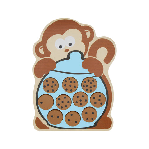 Toys - Wooden Games - Begin Again Cookie Counting Monkey
