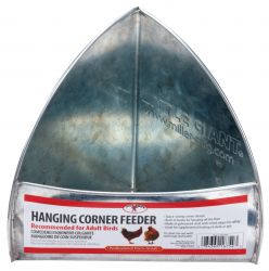 Galvanized Hanging Corner Feeder