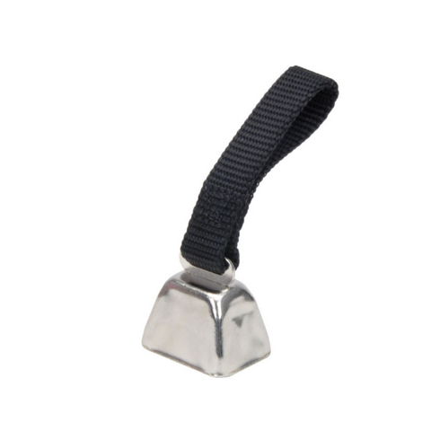 Coastal Water and Woods Dog Nickel Cow Bell