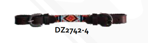 True North - Beaded Curb Strap - Assorted Colours - Dark Oil