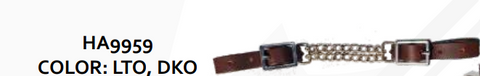 True North - Curb Strap - Light Oil w/ Double Chain