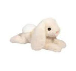 Douglas Toys - Clover Cream Bunny -Lying Down