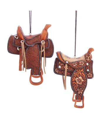 Kurt S. Adler - Ornament - 4" Western Saddle