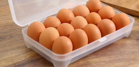 Egg Carton - Plastic - 15 Egg