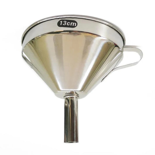 Stainless Steel Funnel with Strainer