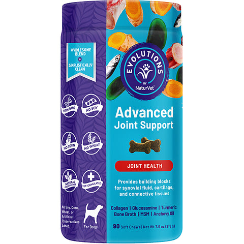 NaturVet Evolutions Advanced Joint Support -Joint Health for Dogs