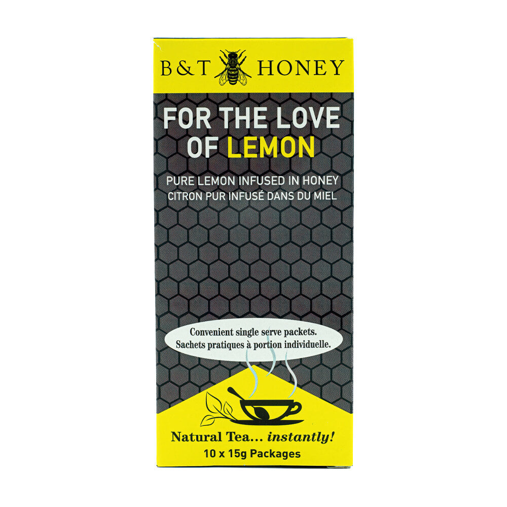 B&T Honey Tea Infused Honey - For The Love Of Lemon