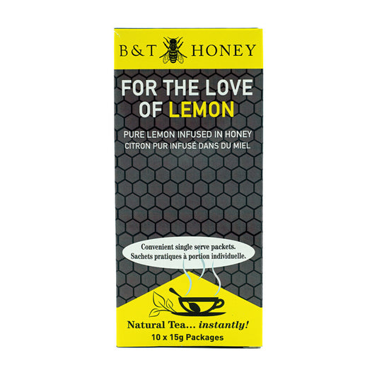 B&T Honey Tea Infused Honey - For The Love Of Lemon