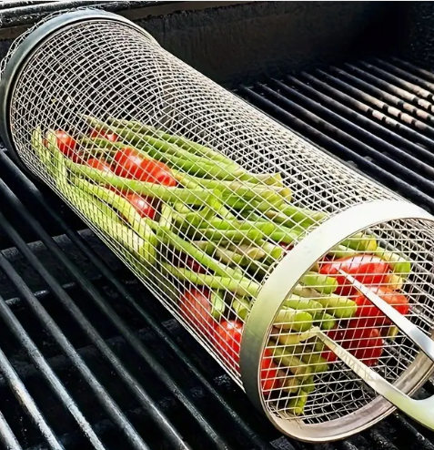 Grilling Basket - Cylinder