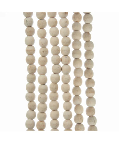 Christmas - Wood Bead Garland - 9'