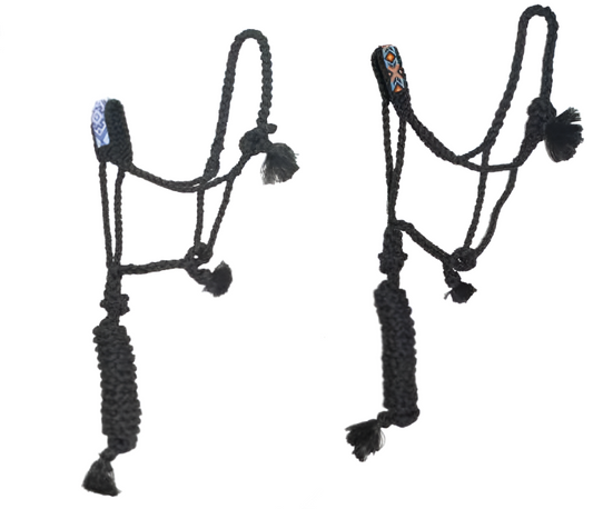 True North - Mule Tape Halter with Beads