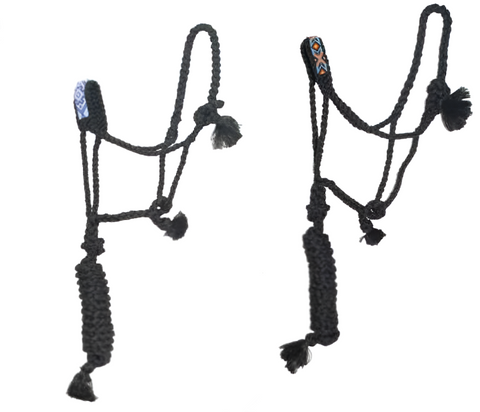 True North- Mule Tape Halter with Beads
