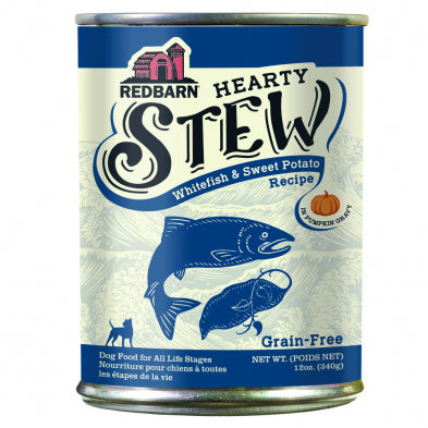 Red Barn - Hearty Stew - Whitefish & Sweet Potato - Wet Dog Food