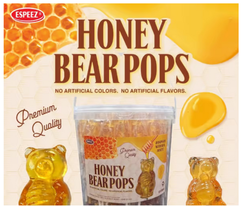 Candy - Handmade Real Honey Bear Drops